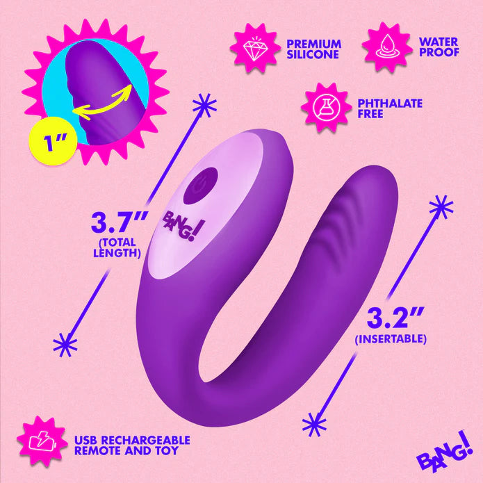 BANG! Gyrating G-Spot Vibrator - Purple