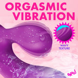 BANG! Flexible G-Spot Silicone Rabbit Vibrator - Purple