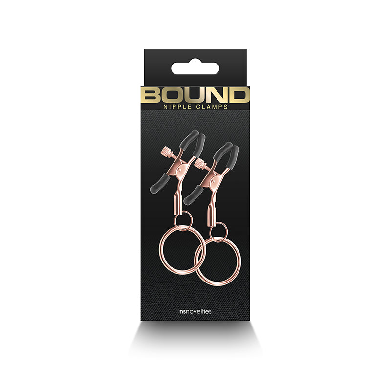 Bound Nipple Clamps: C2 Rose Gold