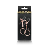 Bound Nipple Clamps: C2 Rose Gold