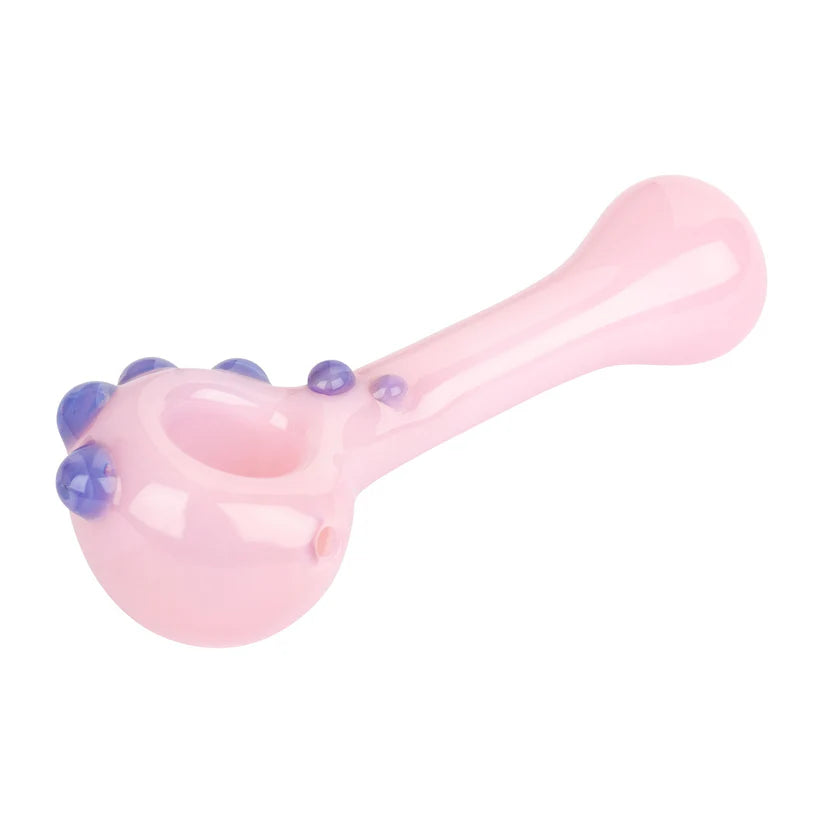 Red Eye Glass: 4" Opal Commodore w/ Ash Catcher (Pink)