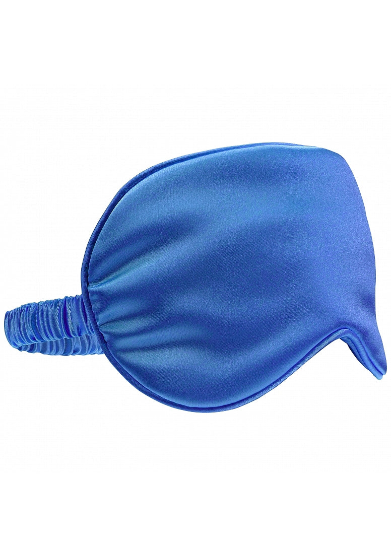 Ouch Satin Mask - Royal Blue