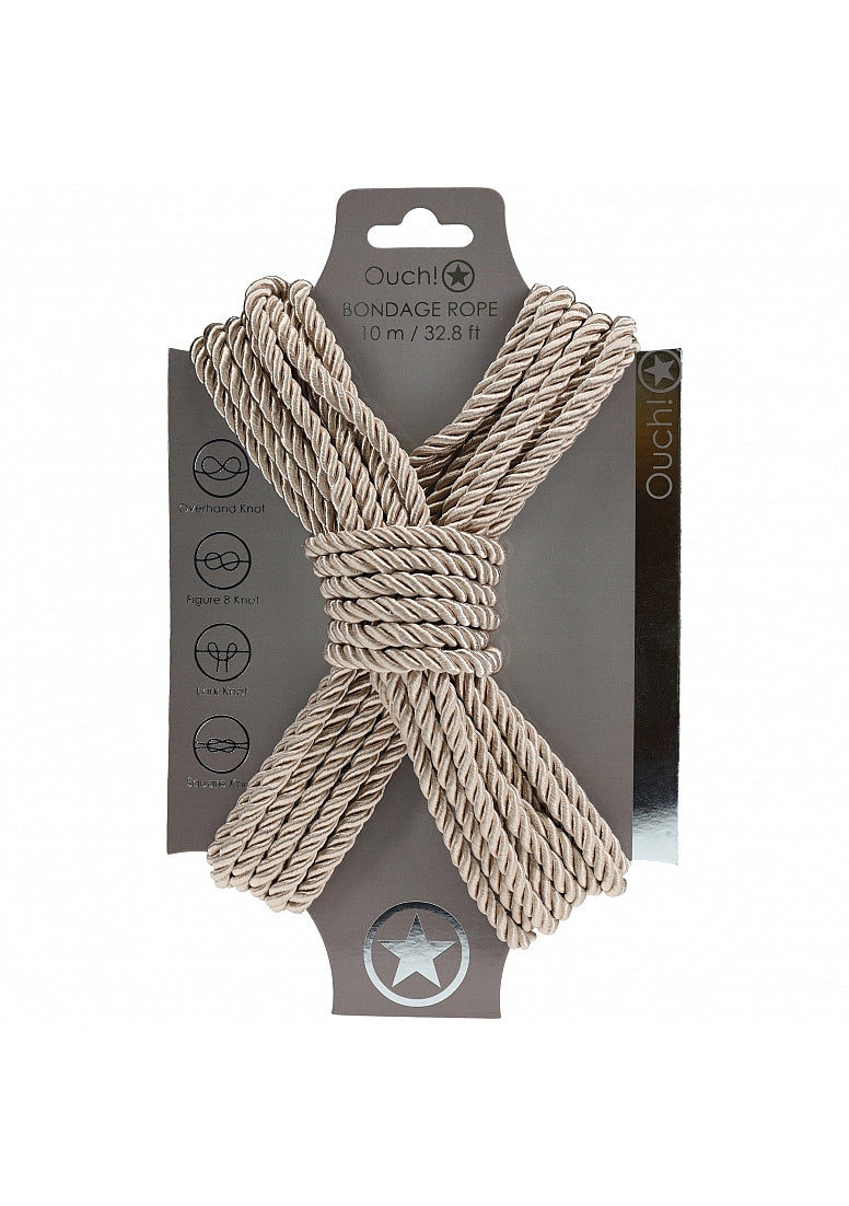 Ouch Bondage Rope 10m-Gold