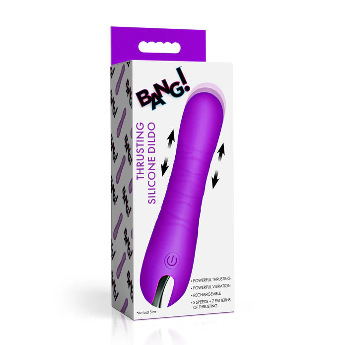 BANG! Thrusting Vibrator - Purple