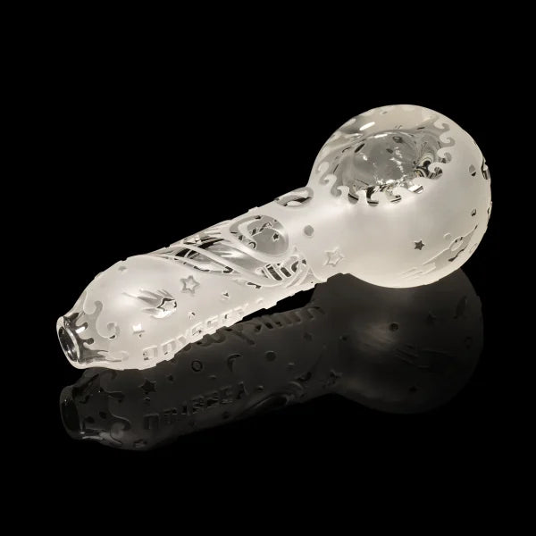 Milky Way: 5" Space Odyssey Pipe (Clear)