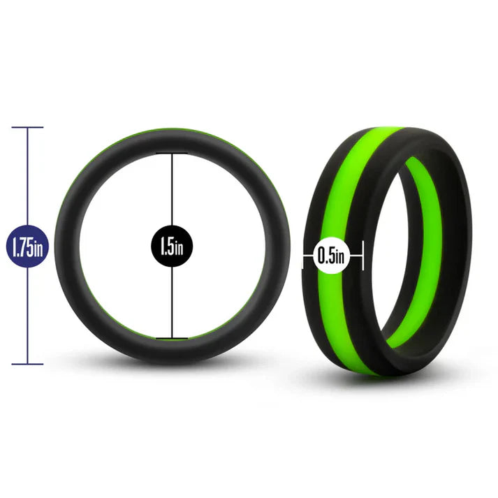 Go Pro Cockring - Black/Green