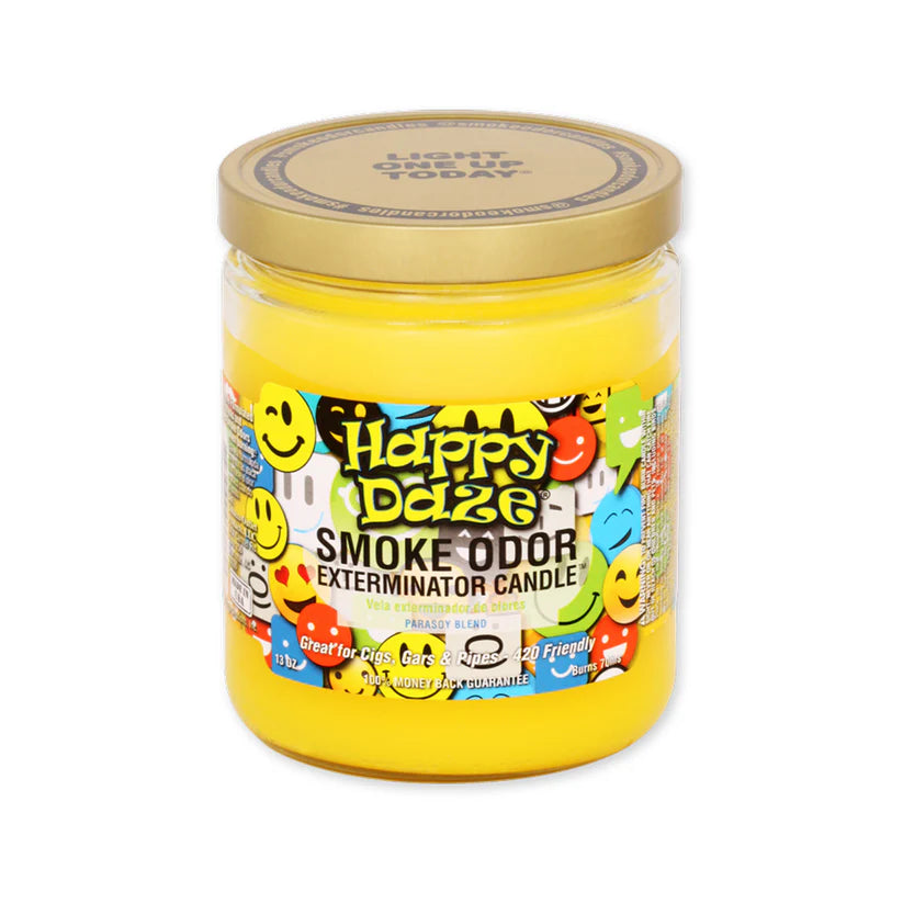 Smoke Odor: Exterminator Candle (13oz Happy Daze)