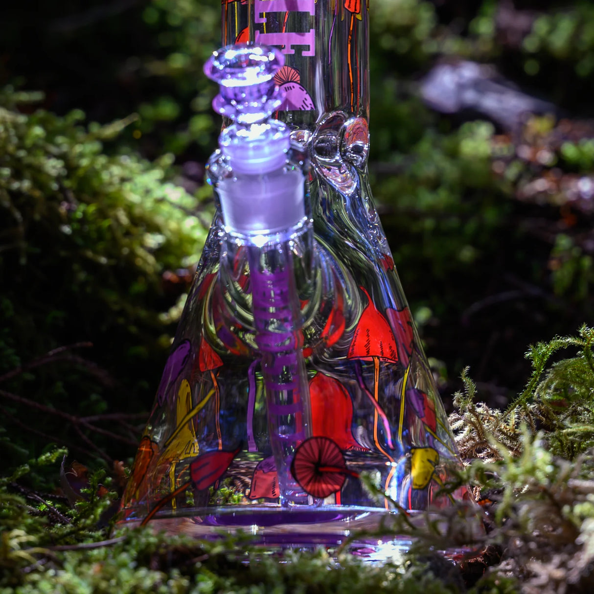 Castle Glass: 12" Shroomie (9mm Thick)