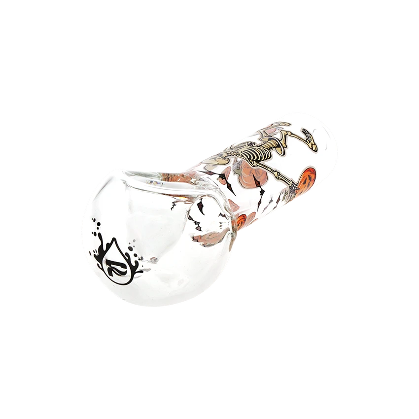 Pulsar: 4.5" Halloween Spoons (Skeleton - Glow In The Dark)