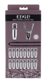 Edge Body Zipper Clothes Pins