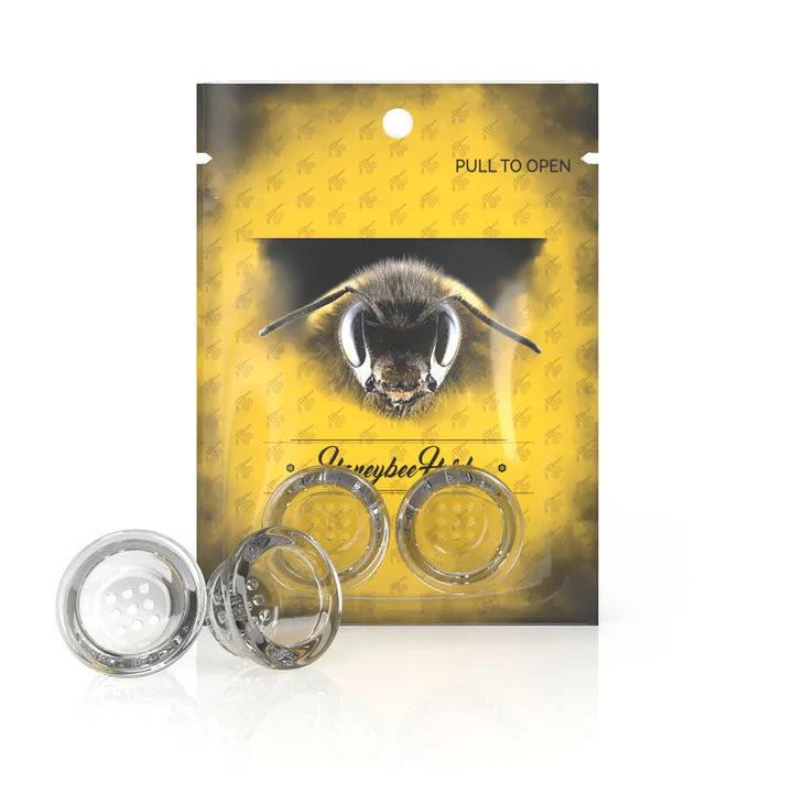 Honeybee Herb: Glass Bowl Replacements (2pk - 9 Hole)