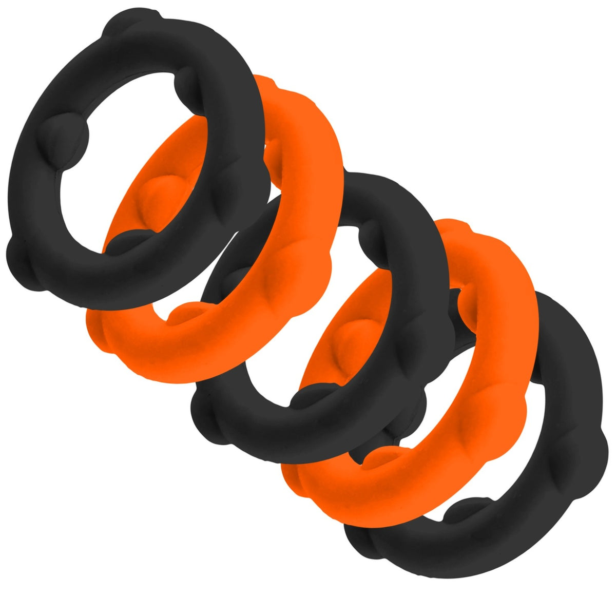 Oxballs Gearheads 5pk - Orange/Black
