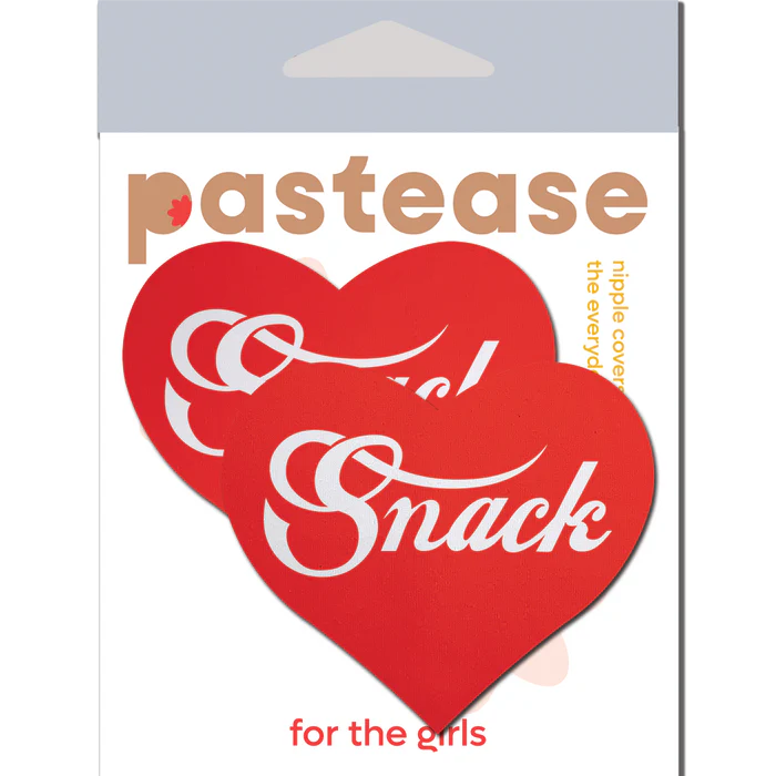 Pasties: Love: Enjoy 'Snack' Red Heart Pasties Affirmations