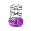 Play with Me Rechargeable Cockring-Purple