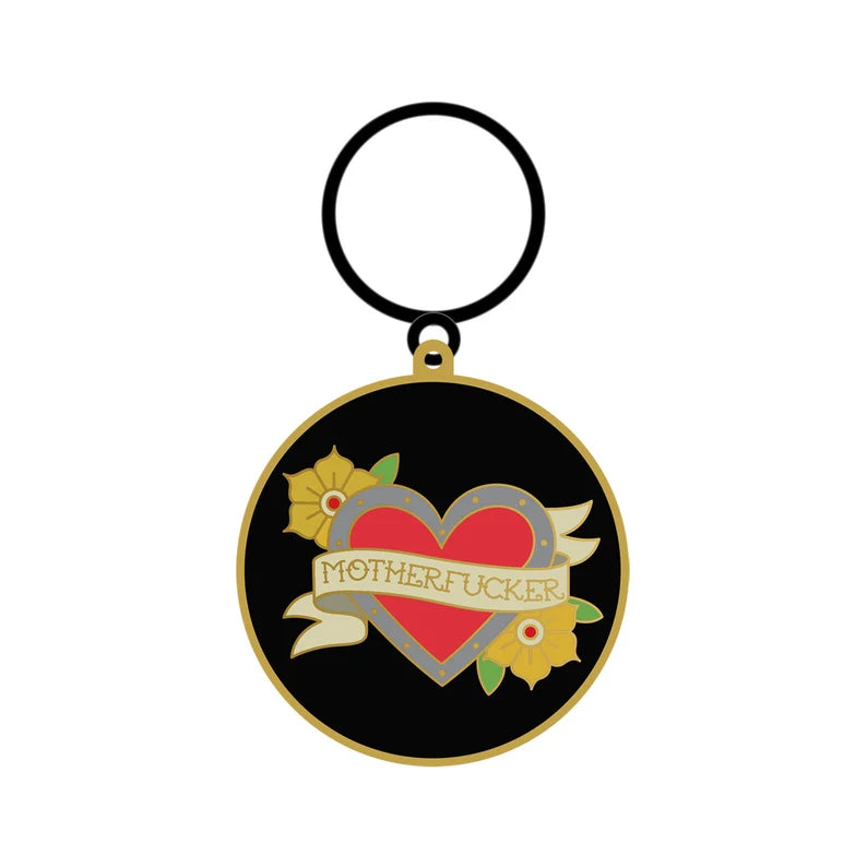 Keychain: Tattoo Heart Motherfucker