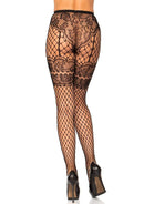 Sheila Faux Garter Tights- One Size