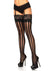 Blaire Stripe Thigh High Stockings One Size