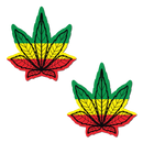 Pasties: Indica Rasta Leaf