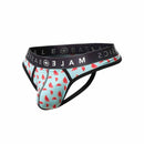 Sexy Pouch Thong- Watermelon Medium