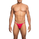 MOB Microfiber Thong Red L/XL