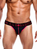 MaleBasics Neon Jock-Coral Large