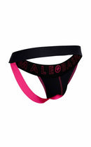 MaleBasics Neon Jock-Coral Medium