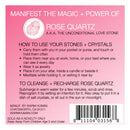 Crystal Card: Rose Quartz