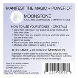Crystal Card: Moonstone