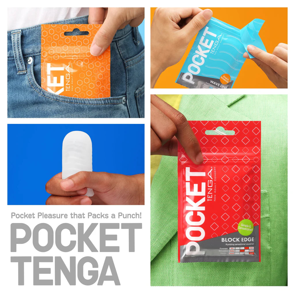 TENGA Pocket - Hexa Brick