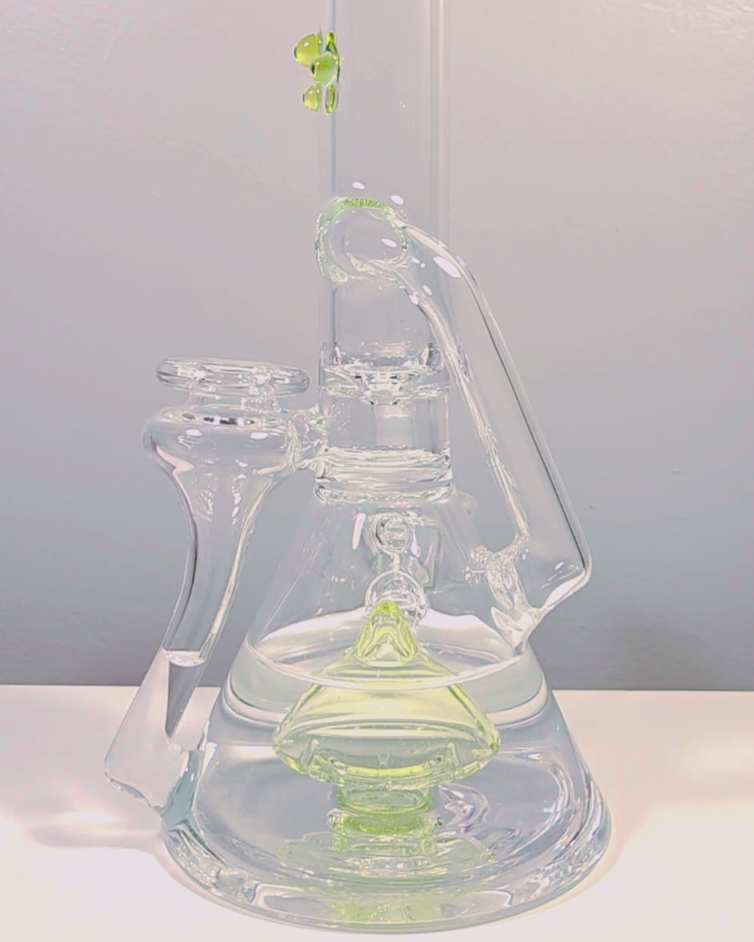 DiscoBox: Dual Recycler w/ Fixed Stem (14mm - Blue)