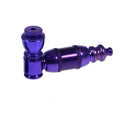 Pipe: Metal Chamber Anodized- Assorted Colours