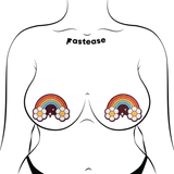 Pasties: Rainbow Flower