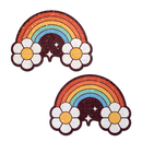 Pasties: Rainbow Flower