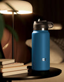 PDX Plus Fuck Flask-Blue/Brown