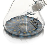 Red Eye Glass 15" 7mm Space Rabbit Beaker