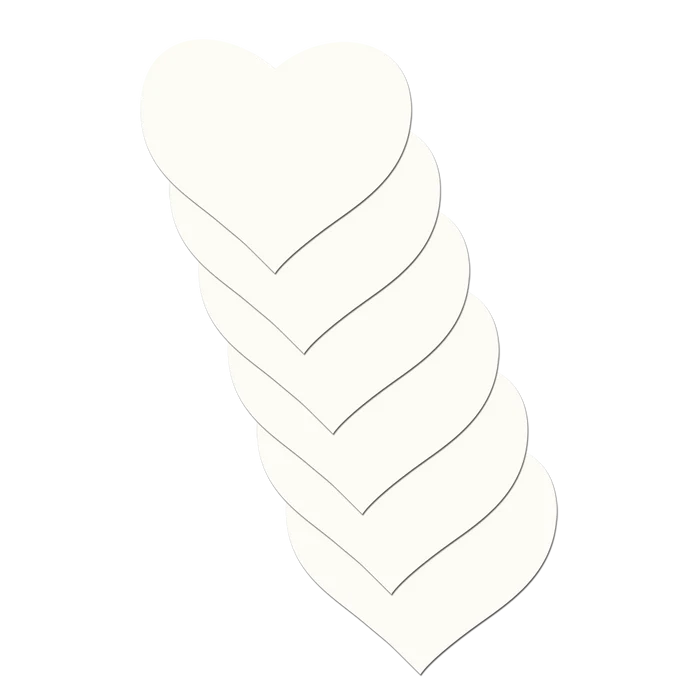 Pasties: Refills Heart- Reuse Pasties with Three Pair