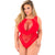 Low Blow Seamless Teddy RED Queen Size