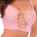 Open Love Hottie 2pc Set Pink One Size