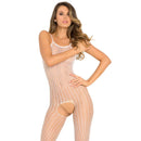 Catsuit: Quarter Crochet White One Size