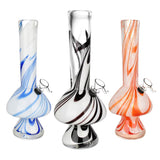 12" Retro Mushroom Bong Assorted Colours
