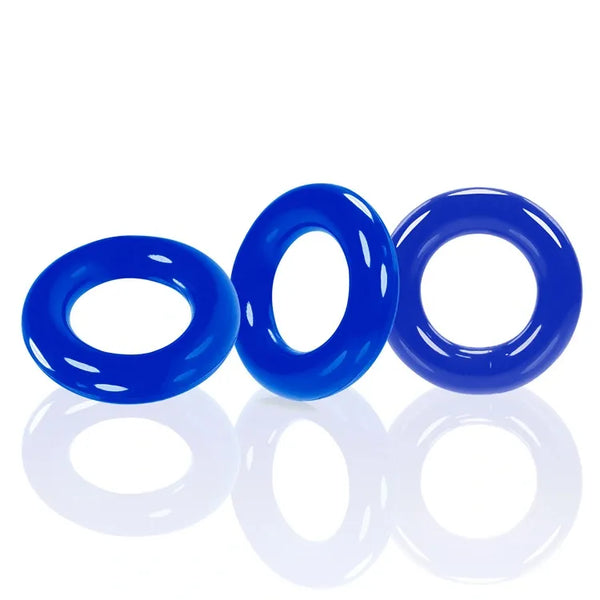 Oxballs Willy Rings 3pk-Blue