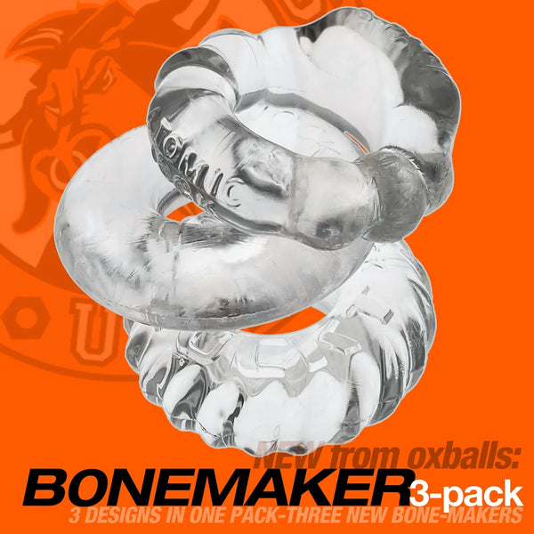 Oxballs Bonemaker 3pk-Clear