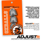 Oxballs AdjustFit Insert 3pk