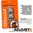 Oxballs AdjustFit Insert 3pk