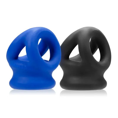 Oxballs Tri Squeeze 3 Ring-Black