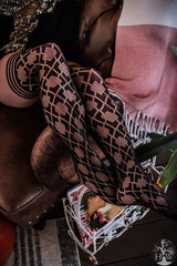 Thigh High: Elle Diamond Fishnet