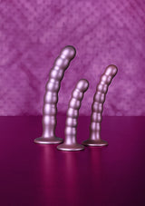 Ouch Beaded G-Spot 6.5" - Rose