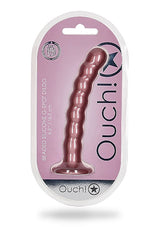 Ouch Beaded G-Spot 6.5" - Rose