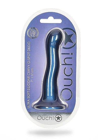 Ouch Ultra Soft Curvy 7"-Blue