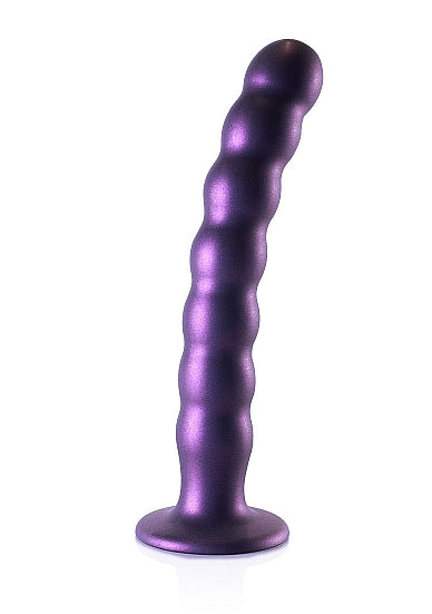 Ouch Beaded G-Spot 8" - Purple